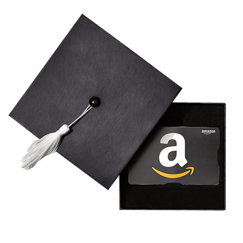 Gift Card in a Graduation Cap Box