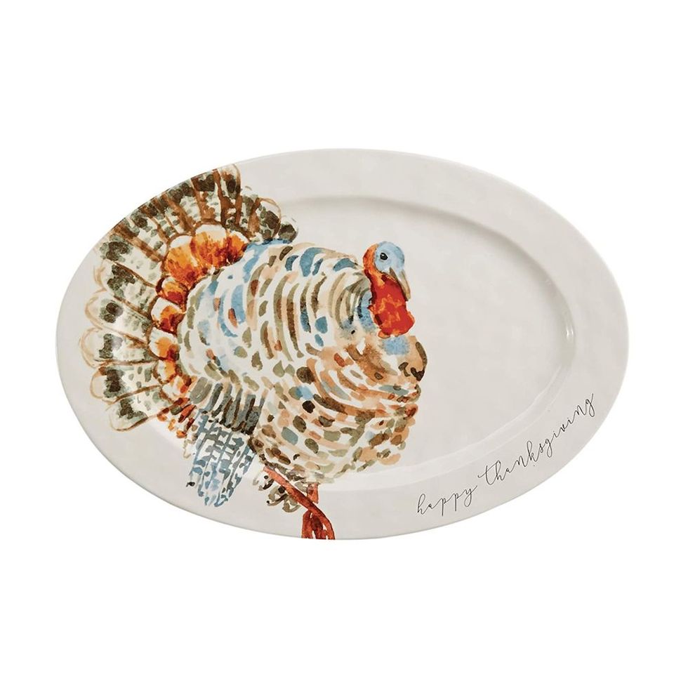 Watercolor Turkey Platter