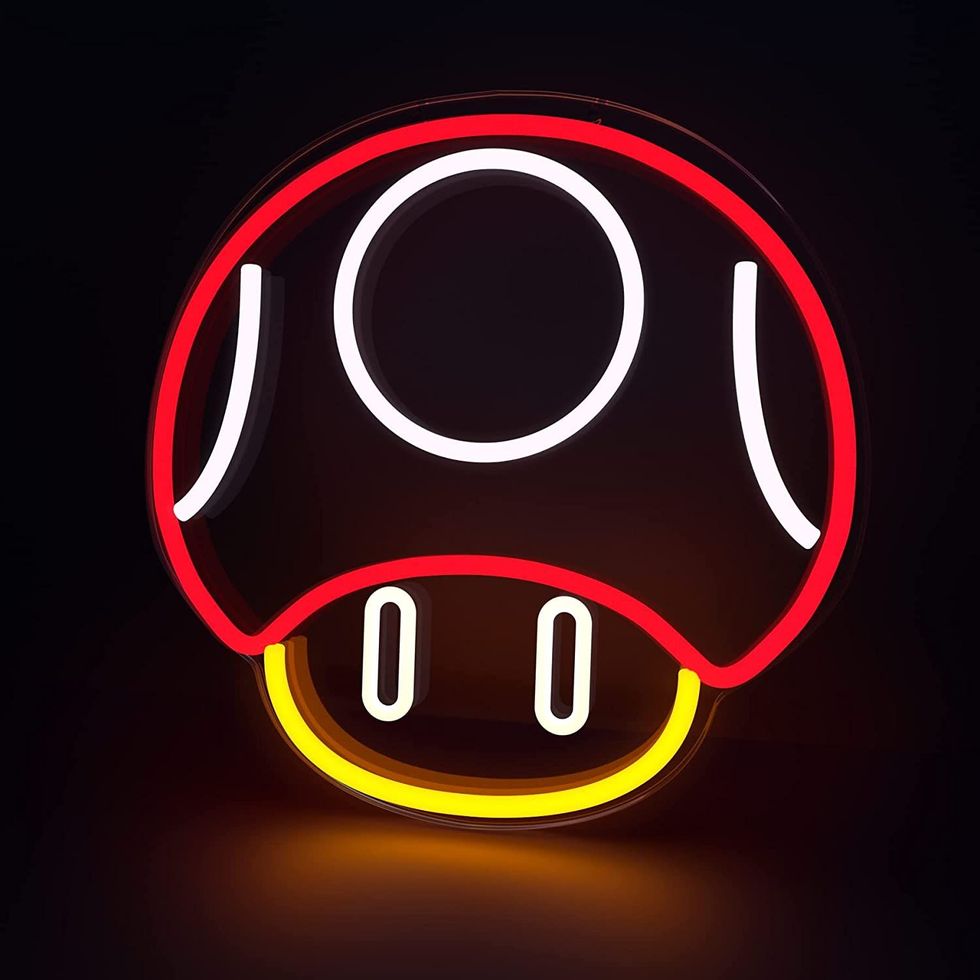 Mushroom Gaming LED Neon Sign 