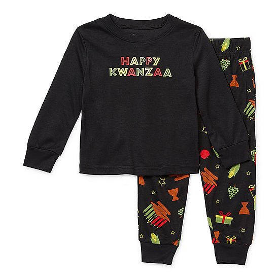 Hope & Wonder Kwanzaa Toddler Pajama Set