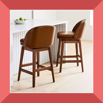 luca commercial grade leathersoft dining stools, wayne leather armless swivel bar and counter stools, and more