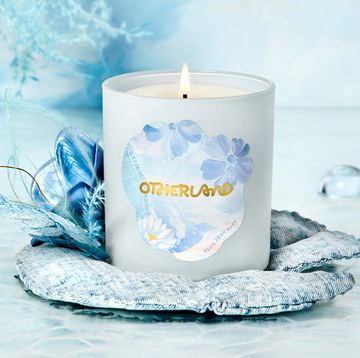 otherland blue jean baby candle
